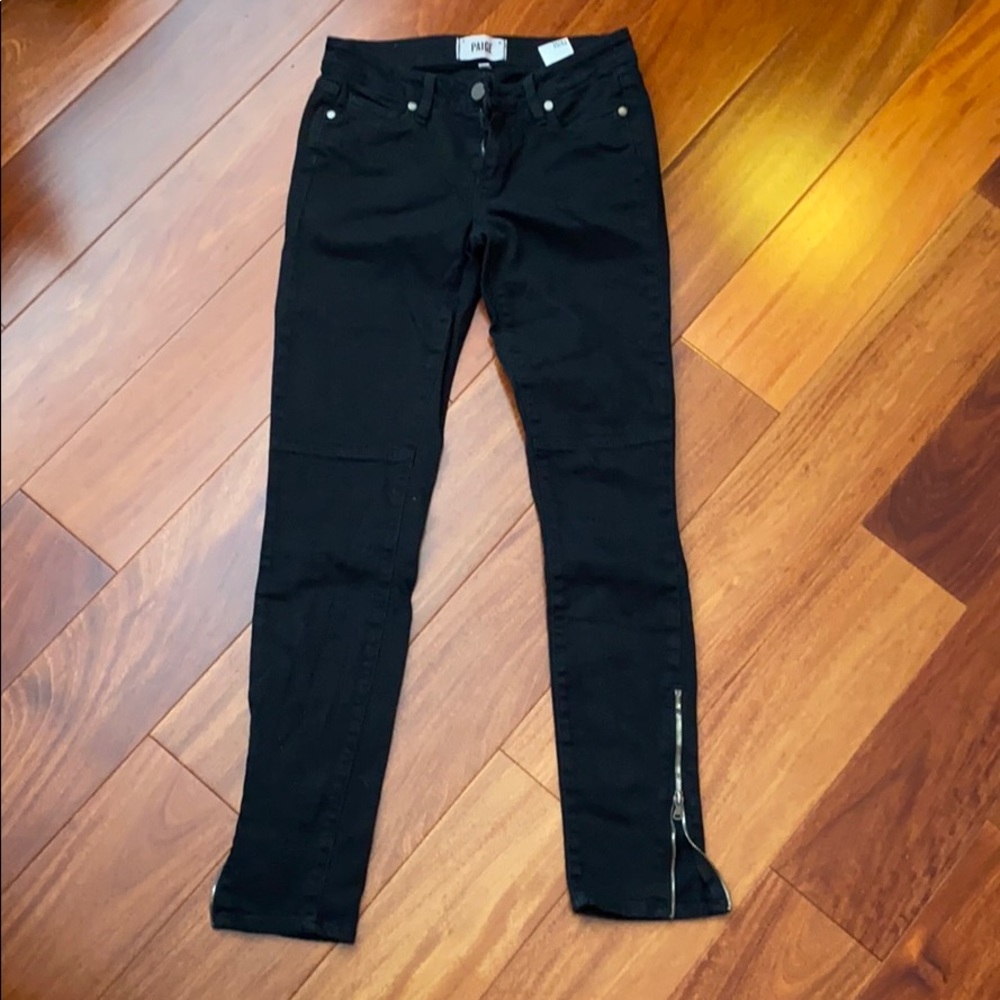 Paige - black denim jeans (size 25)
